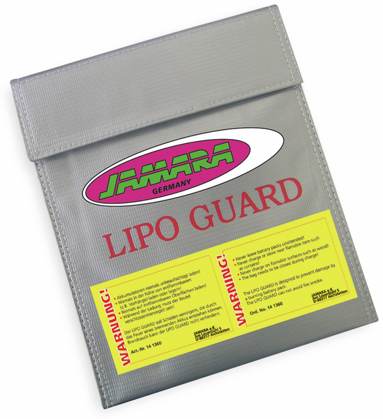 JAMARA LiPo Guard Lipobrandschutztasche 23x18 cm