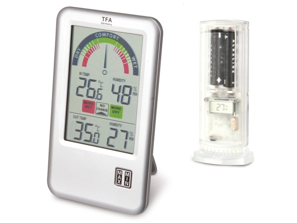 TFA Funk-Thermometer/-Hygrometer BEL-AIR - Produktbild 2