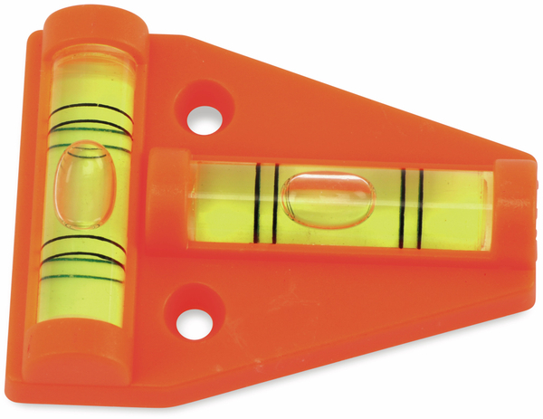 Kreuzwasserwaage, orange, 2 Stück - Produktbild 2