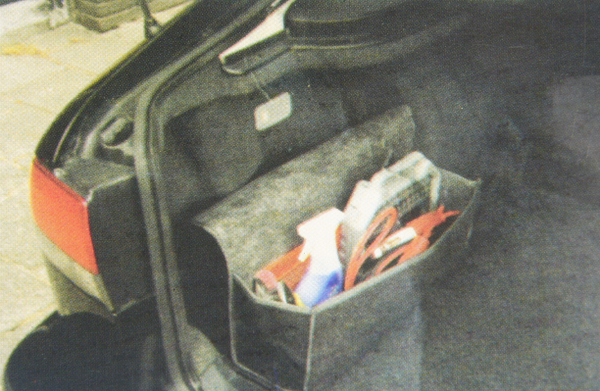 ALL RIDE Kofferraum-Tasche, 50x15x21 cm - Produktbild 3