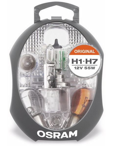 OSRAM KFZ-Ersatzlampen Set H1/H7