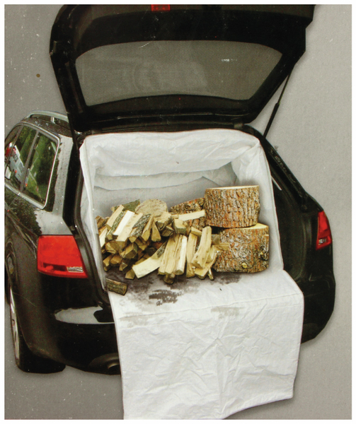 Kofferraumschutz mit Tasche, 130x90x74 cm - Produktbild 2