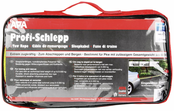 APA Abschleppseil 26051, Profi-Schlepp, 4 m, 6000 kg - Produktbild 4
