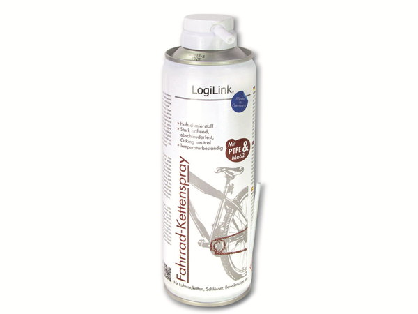 LOGILINK Kettenspray für Fahrräder, 300 ml