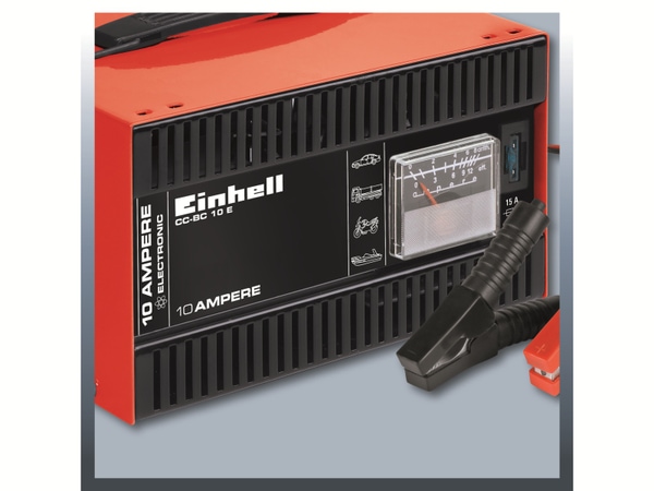 EINHELL Batterie-Ladegerät CC-BC 10 E, 12 V, 10 A - Produktbild 3