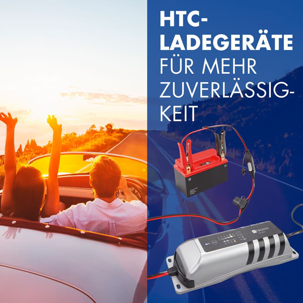 H-TRONIC Automatik-Ladegerät HTC 2000, 12 V Blei- und Li-Ion-Batterien - Produktbild 4