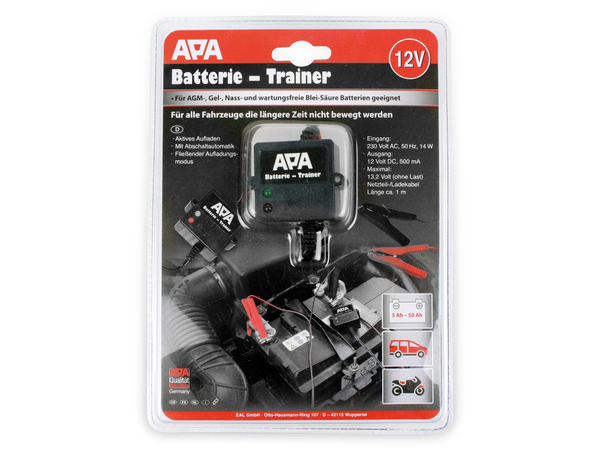 APA Batterietrainer 16506, 12V, 500mA - Produktbild 3