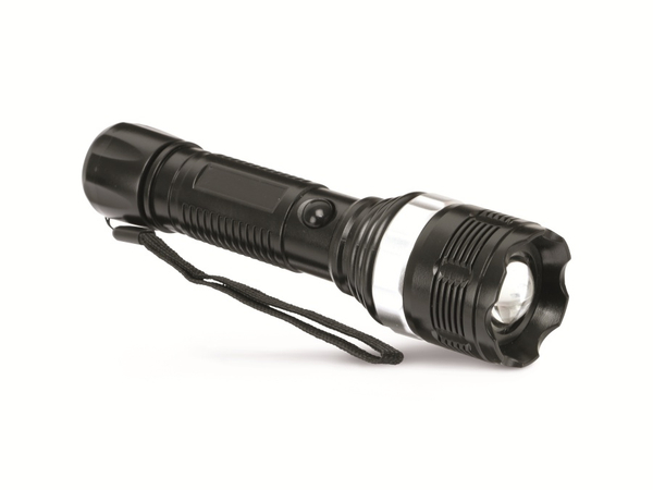 LED-Taschenlampe mit Zoom- und Blinklichtfunktion