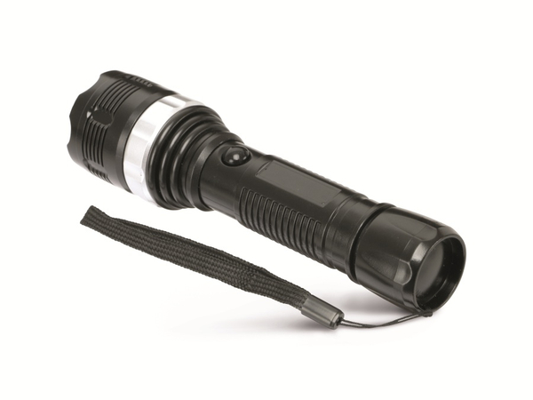 LED-Taschenlampe mit Zoom- und Blinklichtfunktion - Produktbild 2