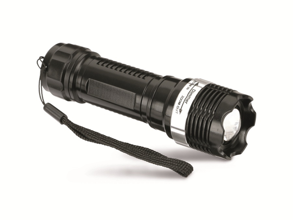 LED-Taschenlampe mit Zoom- und Blinklichtfunktion - Produktbild 3