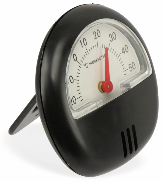 Thermometer. schwarz - Produktbild 3