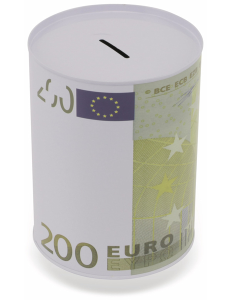 Euroschein Spardose, verschiedene Noten, 160 mm