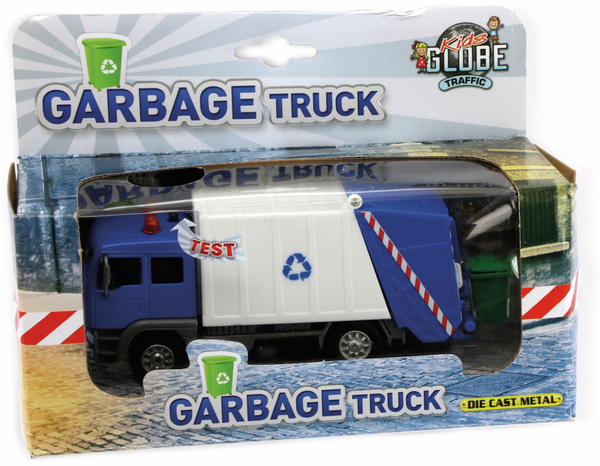 Spielzeugauto, KIDS GLOBE, Müll-LKW - Produktbild 7