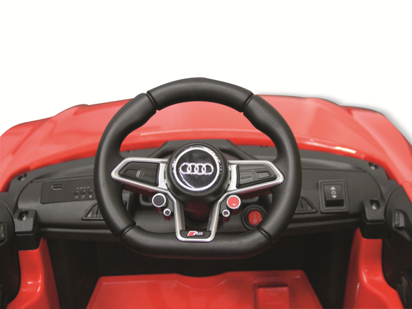 Jamara Kinder-Elektrofahrzeug Ride-on Audi R8 Spyder rot, 18 V Einhell Akku - Produktbild 4