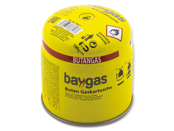 BAYGAS Gaskartusche, 190 g