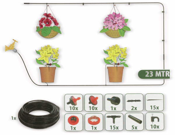 Pflanzen-Bewässerungssystem, 71-teilig - Produktbild 3