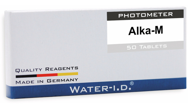 WATER-I.D. Tabletten Alkalinität für PoolLab, 50 Stück