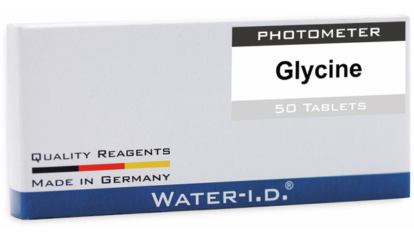 WATER-I.D. Tabletten Glycin für PoolLab, 50 Stück