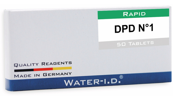 WATER-I.D. Tabletten DPD N°1 für FlexiTester, 50 Stück