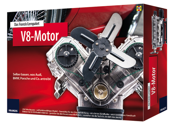 Lernpaket V8-Motor