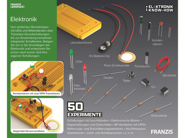 FRANZIS Lernpaket Elektronik - Produktbild 7
