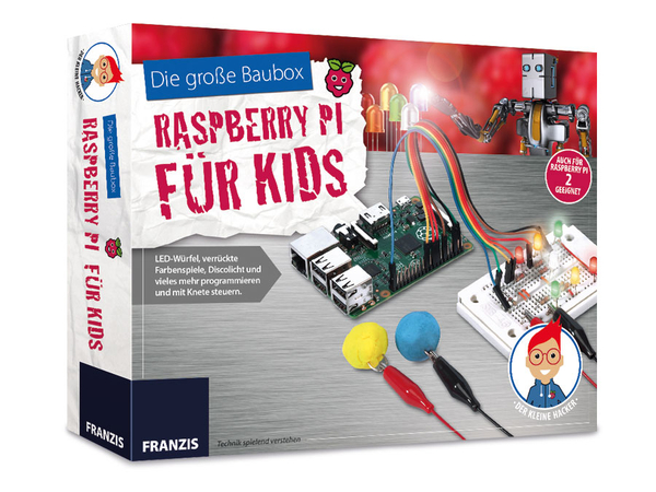 Franzis Baubox Raspberry PI für Kids