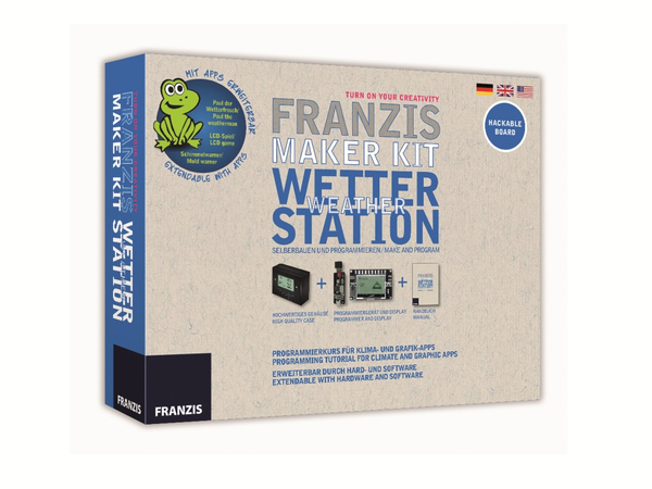Franzis Lernpaket Maker Kit Wetterstation