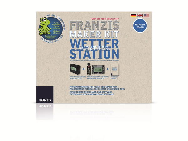 Franzis Lernpaket Maker Kit Wetterstation - Produktbild 2
