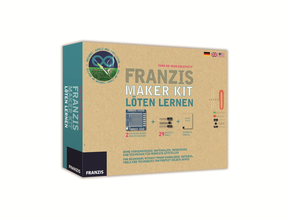 Franzis Lernpaket Maker Kit Löten lernen