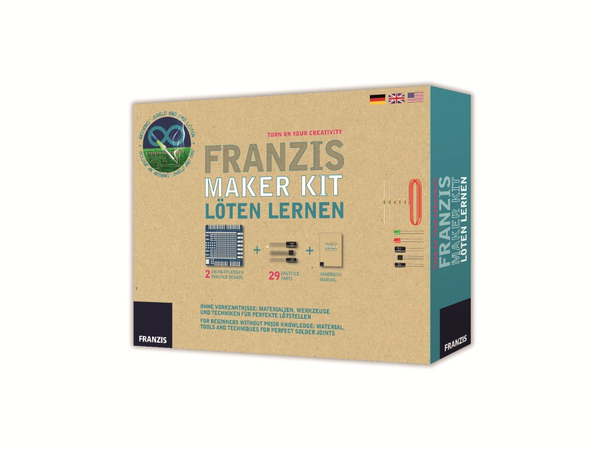 Franzis Lernpaket Maker Kit Löten lernen - Produktbild 2