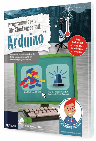 Franzis Buch Der kleine Hacker &quot;Programmieren für Einsteiger mit Arduino