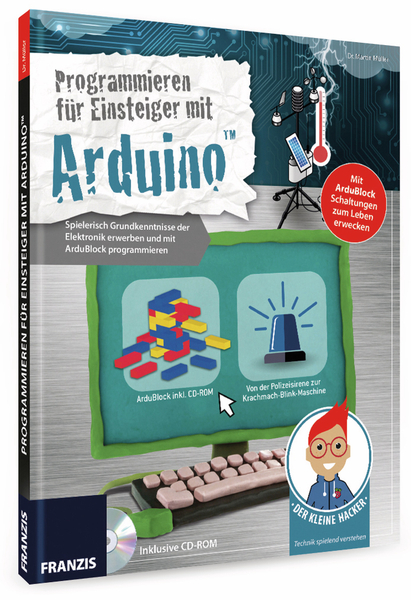 Franzis Buch Der kleine Hacker &quot;Programmieren für Einsteiger mit Arduino - Produktbild 2