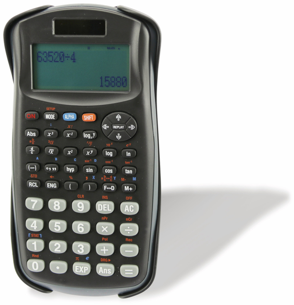 Wissenschaftlicher Taschenrechner SD67, 96x31 Pixel Graph.Display, 248 Fnkt. schwarz