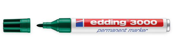 EDDING, 4-3000004, e-3000 permanent marker grün