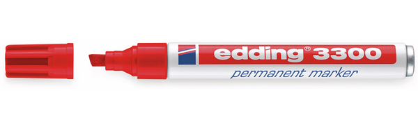 EDDING Permanent-Marker e-3300, rot