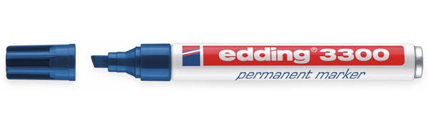 EDDING Permanent-Marker e-3300, blau - Produktbild 2