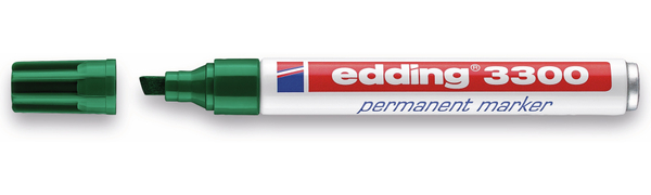 EDDING Permanent-Marker e-3300, grün - Produktbild 2