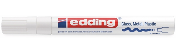 EDDING Paint-Marker, e-750 CR, weiß