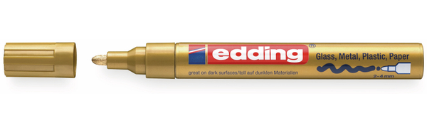 EDDING Paint-Marker, e-750 CR, gold - Produktbild 2