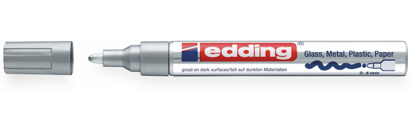 EDDING Paint-Marker, e-750 CR, silber