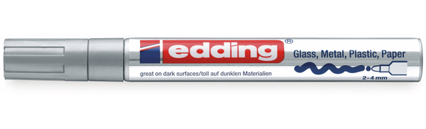 EDDING Paint-Marker, e-750 CR, silber - Produktbild 2