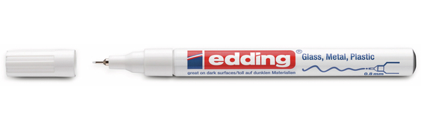EDDING Paint-Marker, e-780 CR, weiß - Produktbild 2