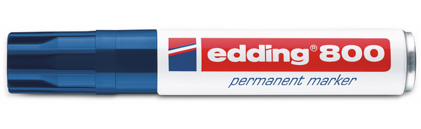 EDDING Permanent-Marker, e-800, blau