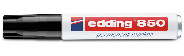 EDDING Permanent-Marker, e-850, schwarz - Produktbild 2