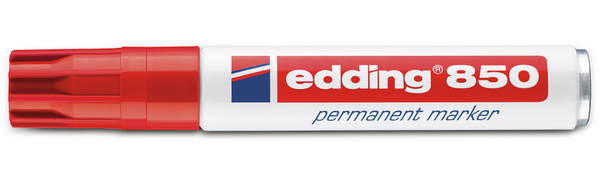 EDDING Permanent-Marker, e-850, rot