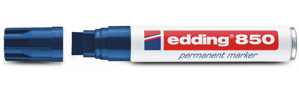 EDDING Permanent-Marker, e-850, blau - Produktbild 2