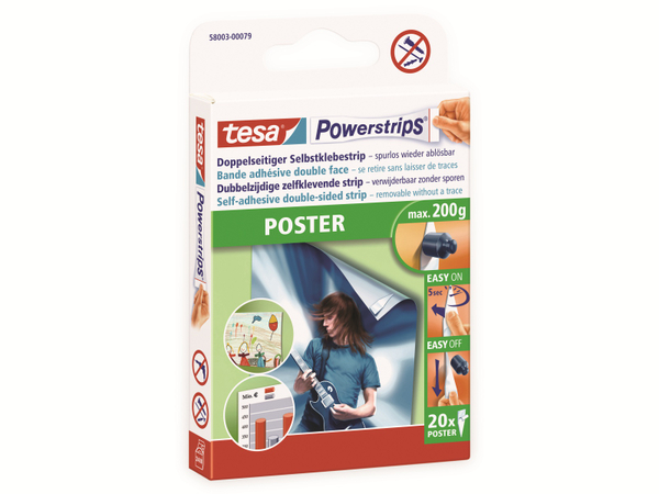 TESA Powerstrips® Poster, 58003-00079-21 - Produktbild 2