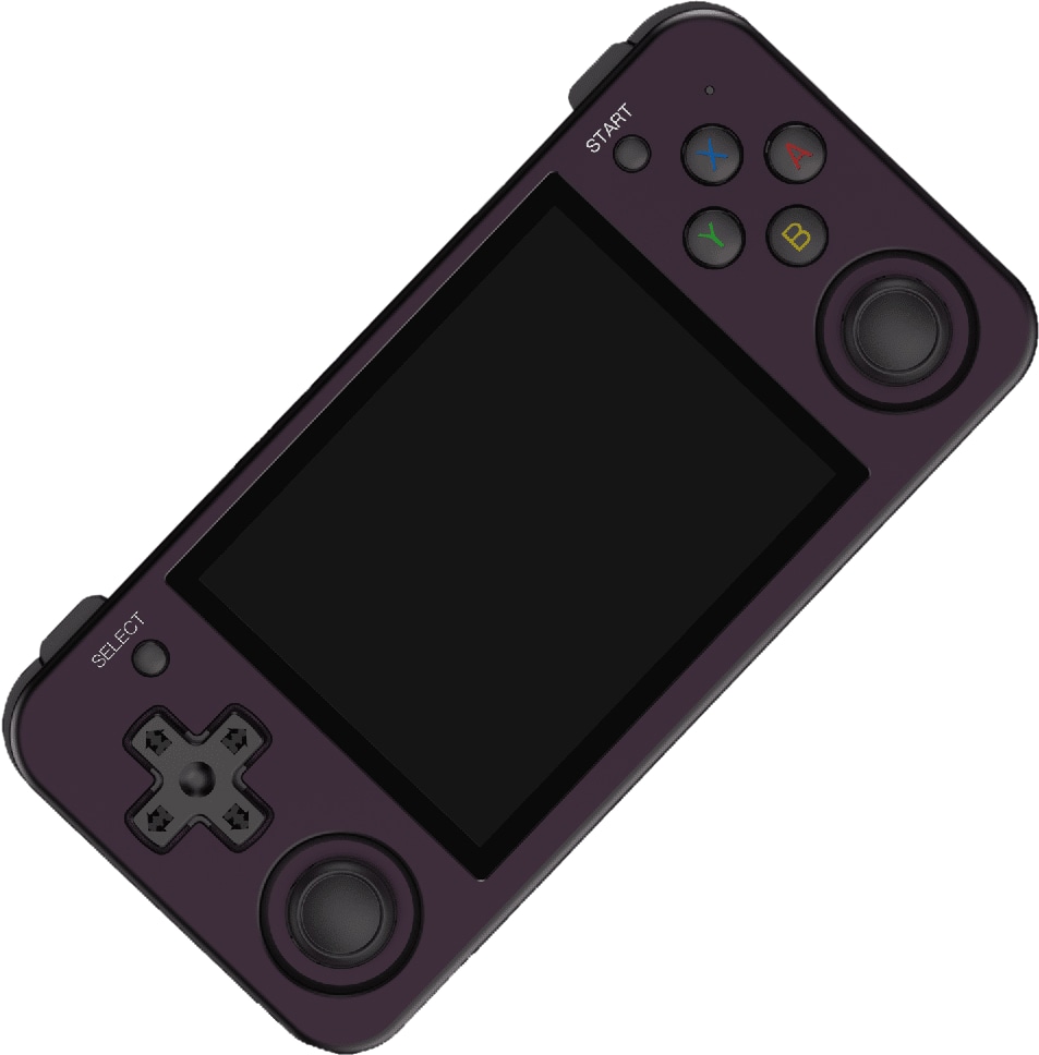 ANBERNIC Tragbare Retrogaming-Konsole, RG353M, dunkelviolett eloxiert