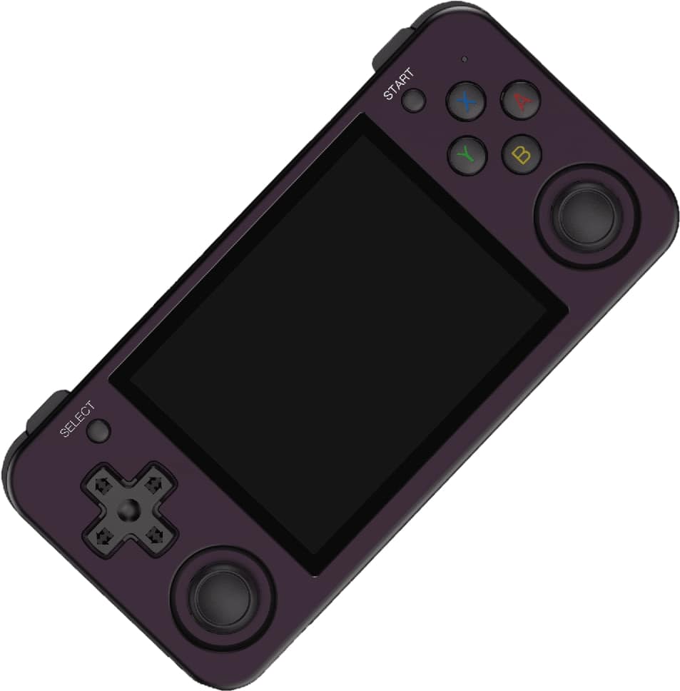 ANBERNIC Tragbare Retrogaming-Konsole, RG353M, dunkelviolett eloxiert