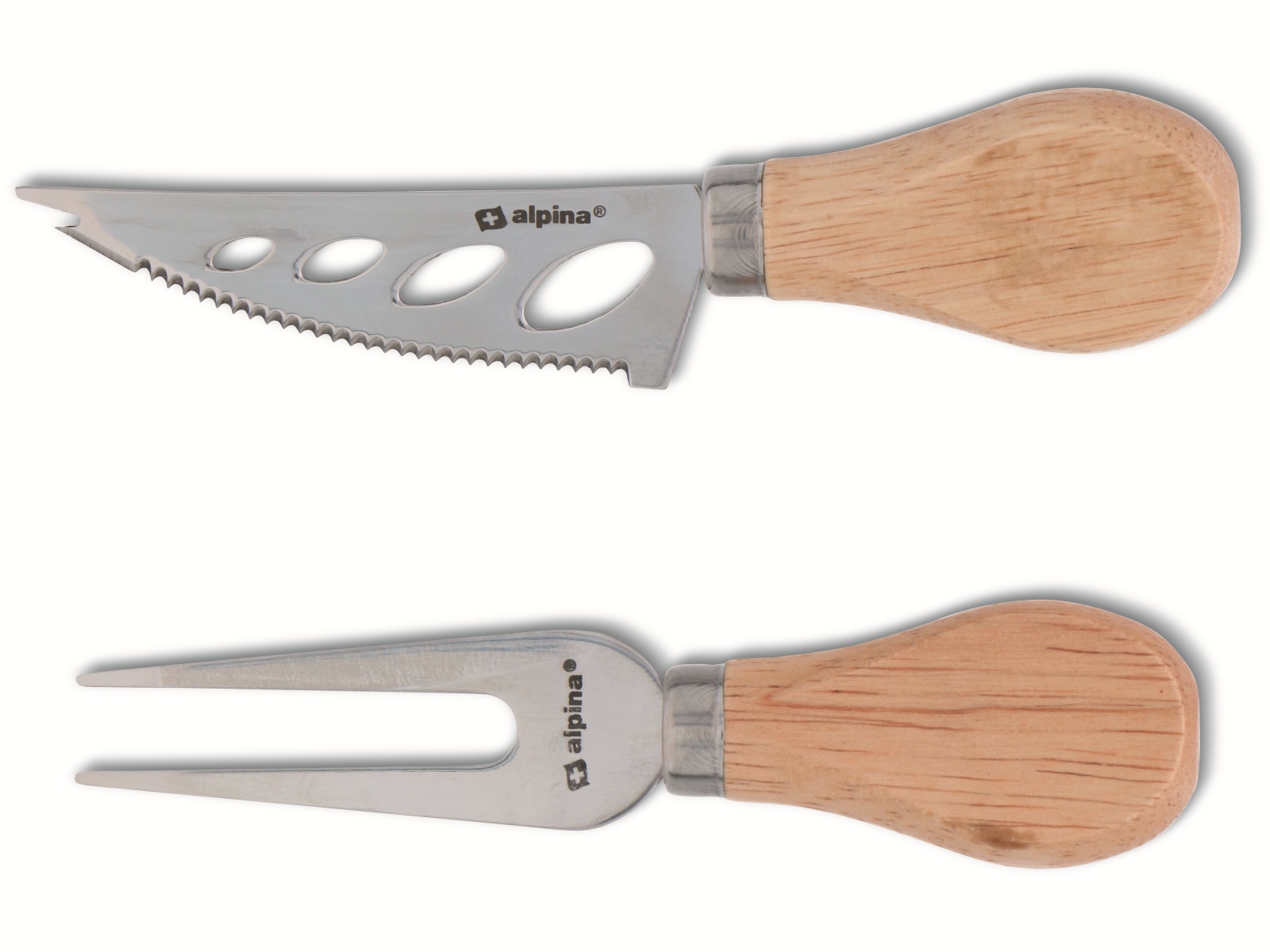 ALPINA Käsemesser und Käsegabel-Set, 2 Stück ALPINA Käsemesser und Käsegabel-Set, 2 Stück